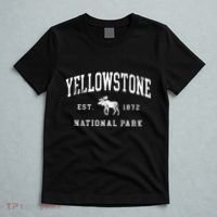 Retro Yellowstone National Park Est 1872 Hiking T-Shirt thumb 5