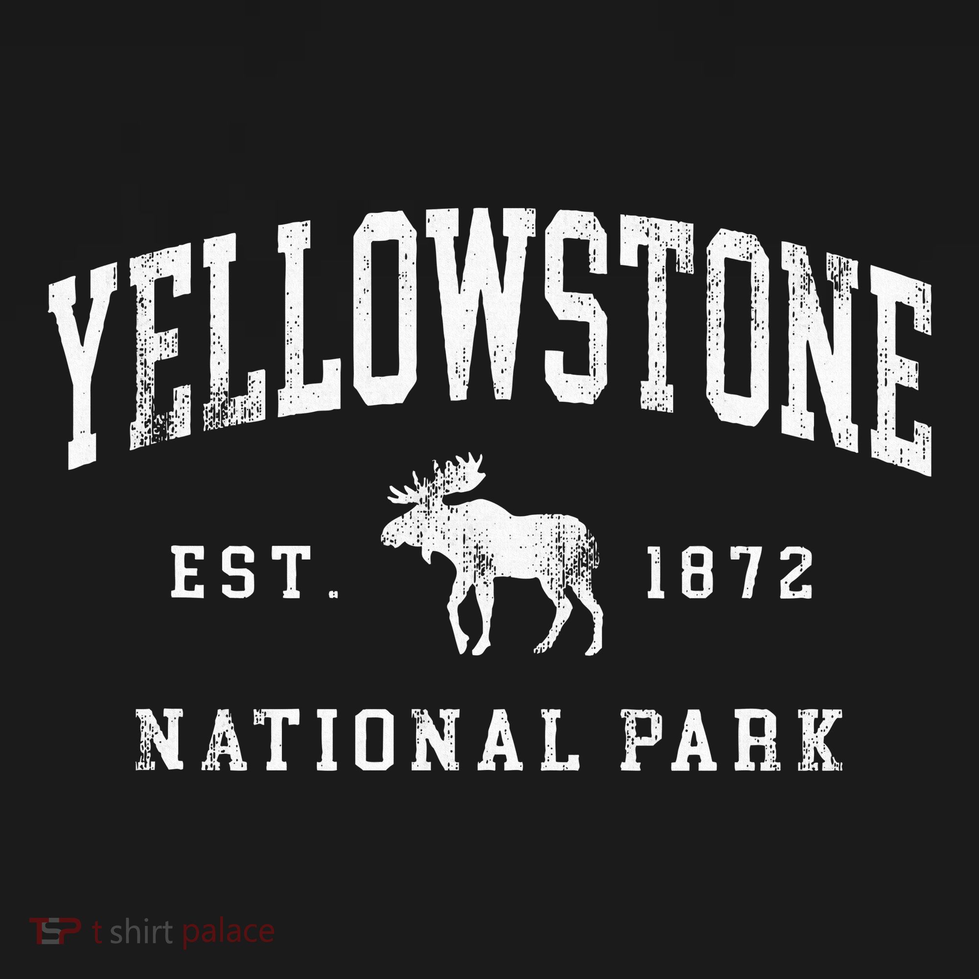 Retro Yellowstone National Park Est 1872 Hiking Coaster