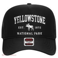 Retro Yellowstone National Park Est 1872 Hiking Hat thumb 0