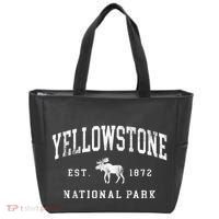 Retro Yellowstone National Park Est 1872 Hiking Tote Bag thumb 0