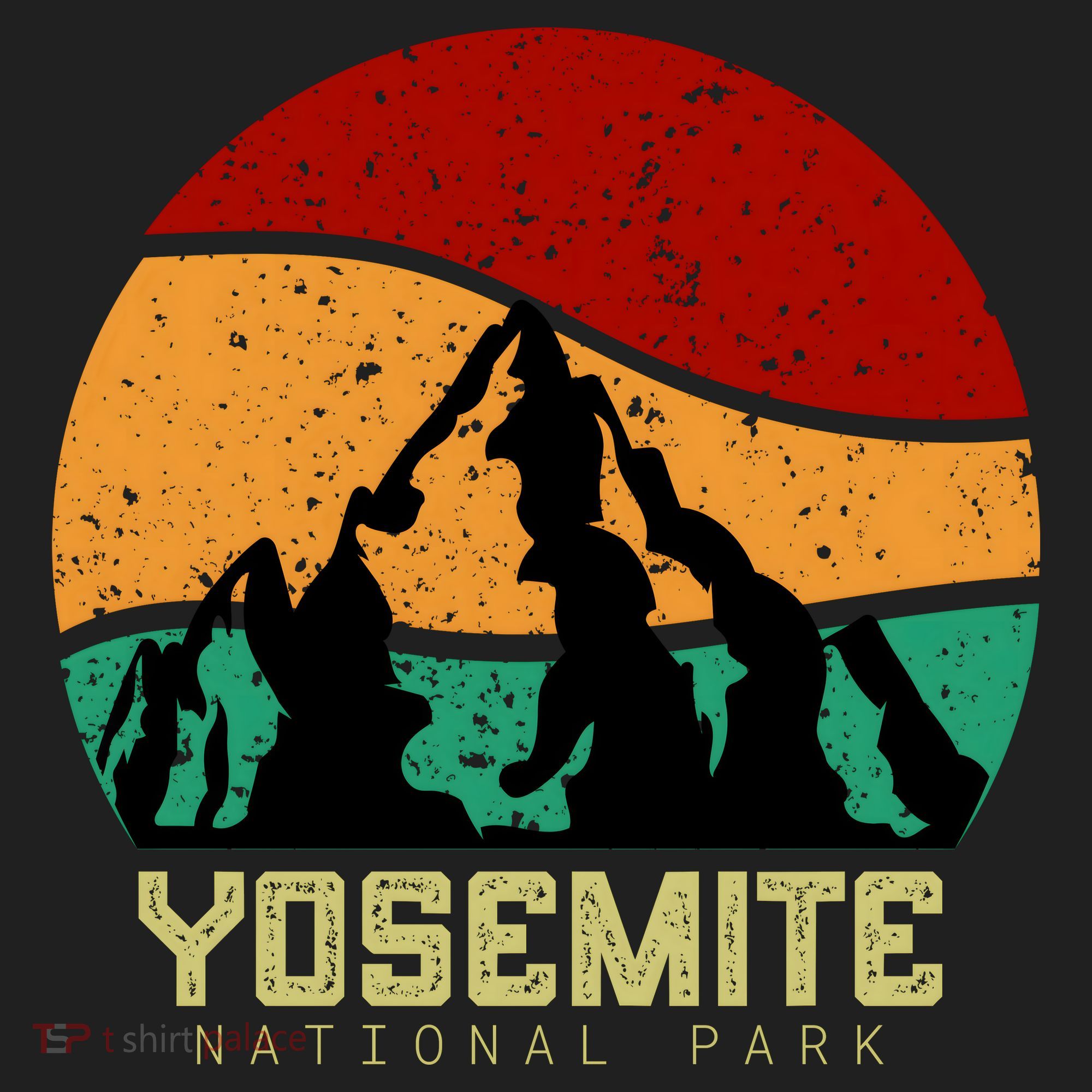 Retro Yosemite National Park Women's Sweatshirt