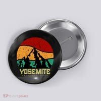 Retro Yosemite National Park Button thumb 0