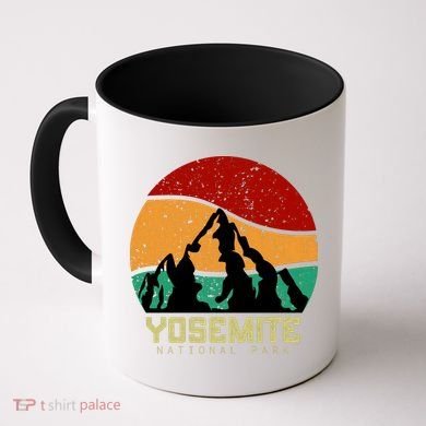 Retro Yosemite National Park Coffee Mug