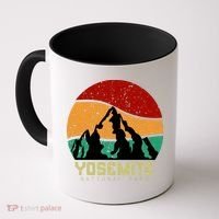 Retro Yosemite National Park Coffee Mug thumb 0