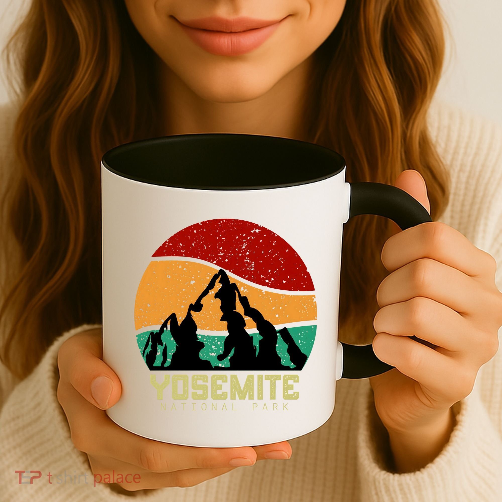Retro Yosemite National Park Coffee Mug