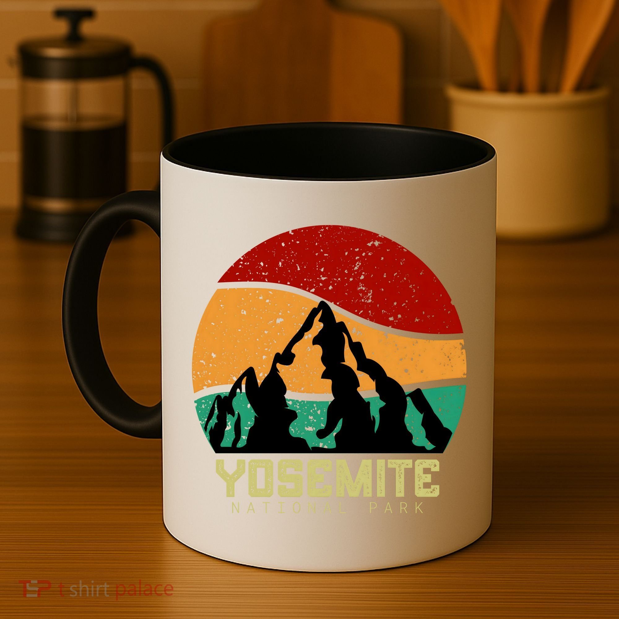 Retro Yosemite National Park Coffee Mug