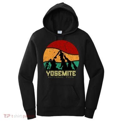 Retro Yosemite National Park Women's Hoodie