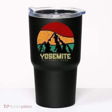 Retro Yosemite National Park Tumbler