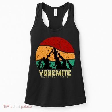 Retro Yosemite National Park Women's Tank Top