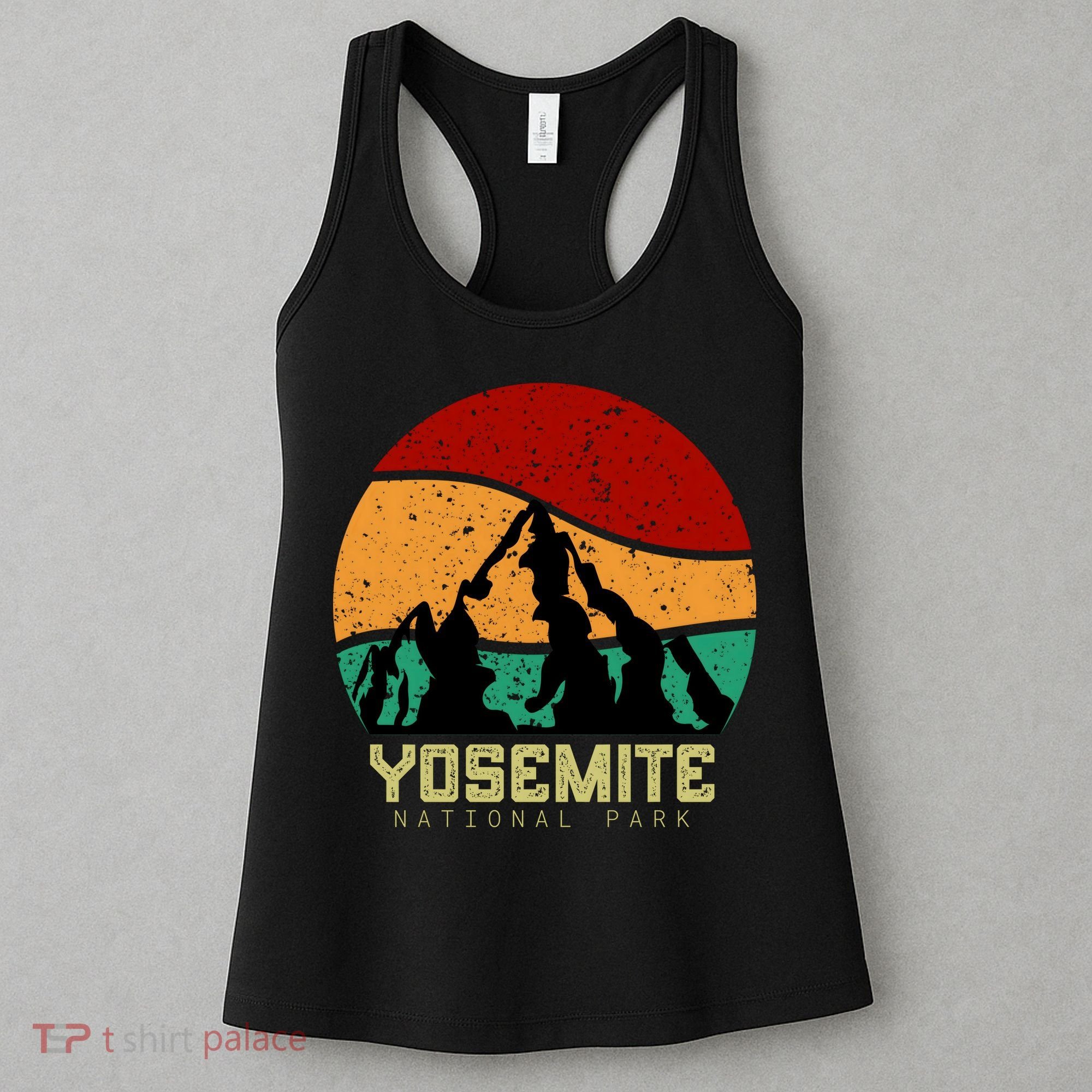 Retro Yosemite National Park Women's Tank Top