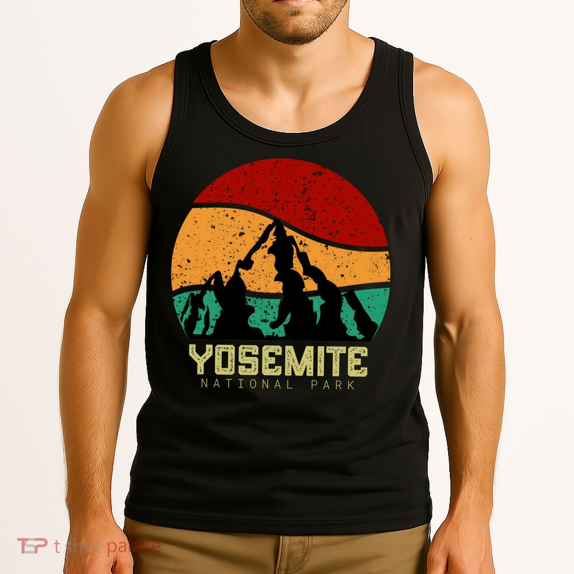 Retro Yosemite National Park Tank Top