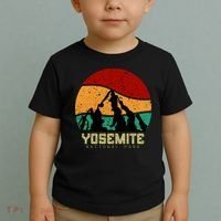 Retro Yosemite National Park Toddler T-Shirt thumb 2