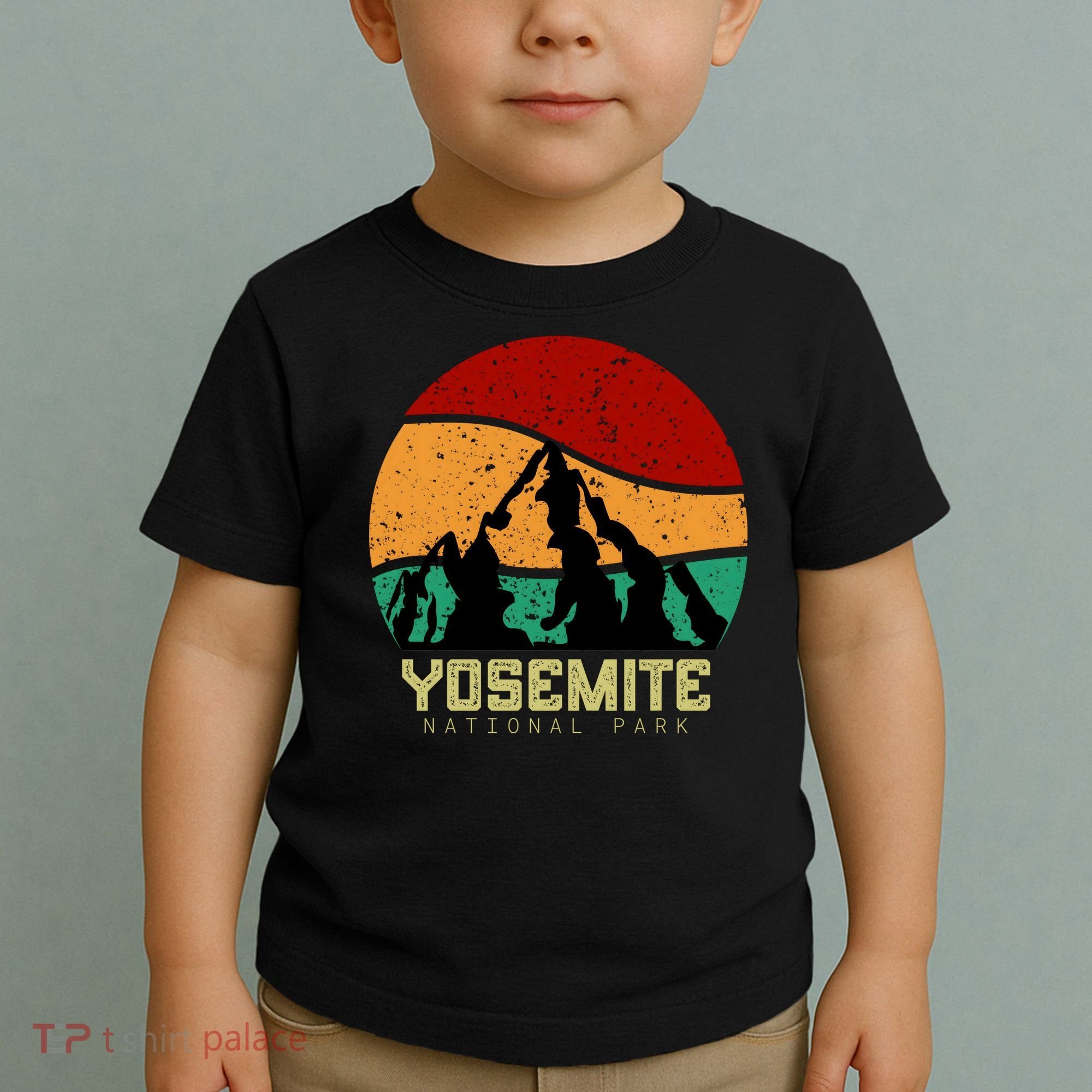Retro Yosemite National Park Toddler T-Shirt