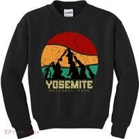 Retro Yosemite National Park Kids Sweatshirt thumb 0