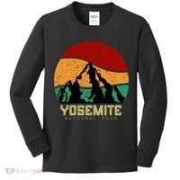 Retro Yosemite National Park Kids Long Sleeve Shirt thumb 0