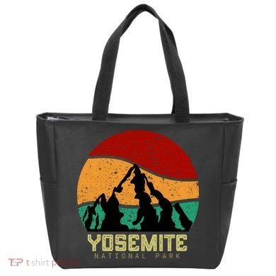 Retro Yosemite National Park Tote Bag