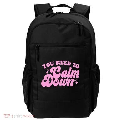 Retro You Need To Calm Down Backpack