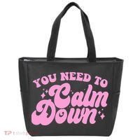 Retro You Need To Calm Down Tote Bag thumb 0