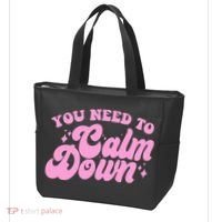Retro You Need To Calm Down Tote Bag thumb 3