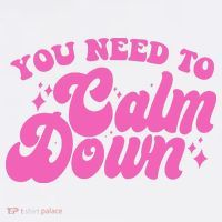 Retro You Need To Calm Down Doggie Tank thumb 4