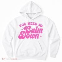 Retro You Need To Calm Down Hoodie thumb 0