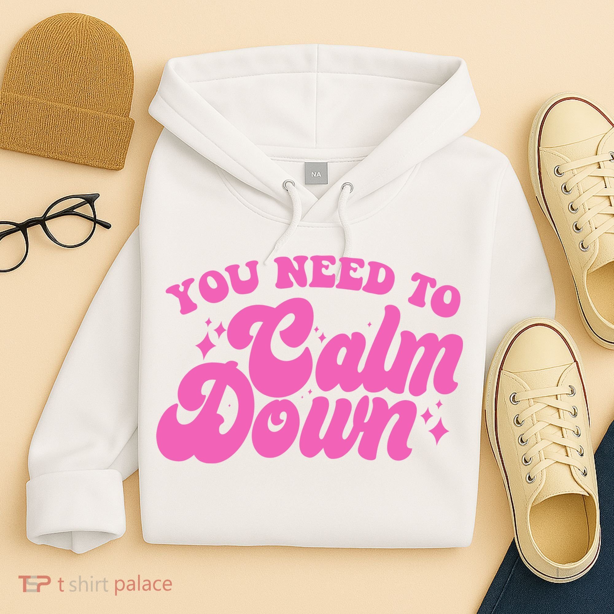 Retro You Need To Calm Down Hoodie