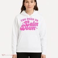 Retro You Need To Calm Down Hoodie thumb 5