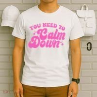 Retro You Need To Calm Down T-Shirt thumb 6