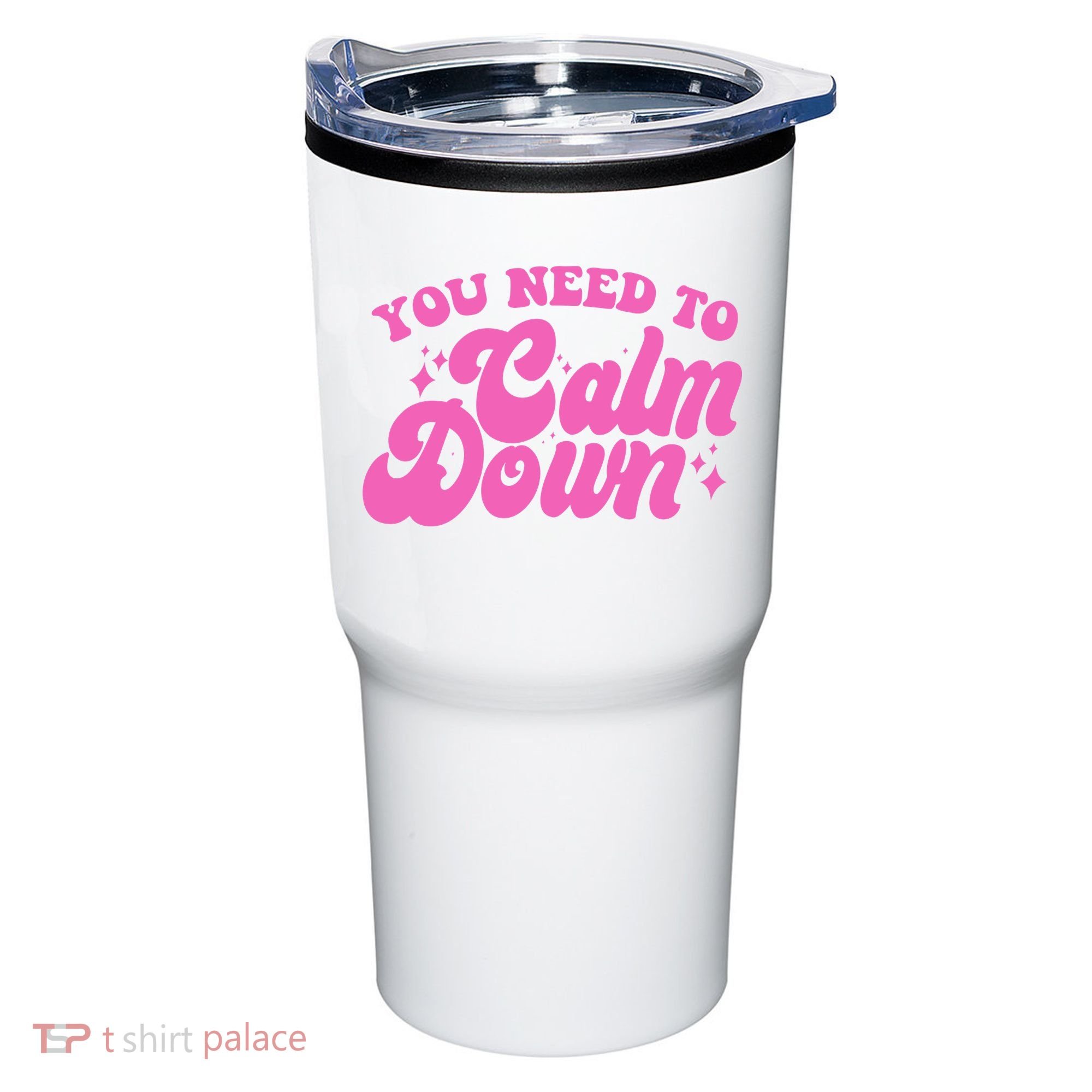 Retro You Need To Calm Down Tumbler