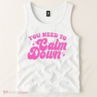 Retro You Need To Calm Down Tank Top thumb 2