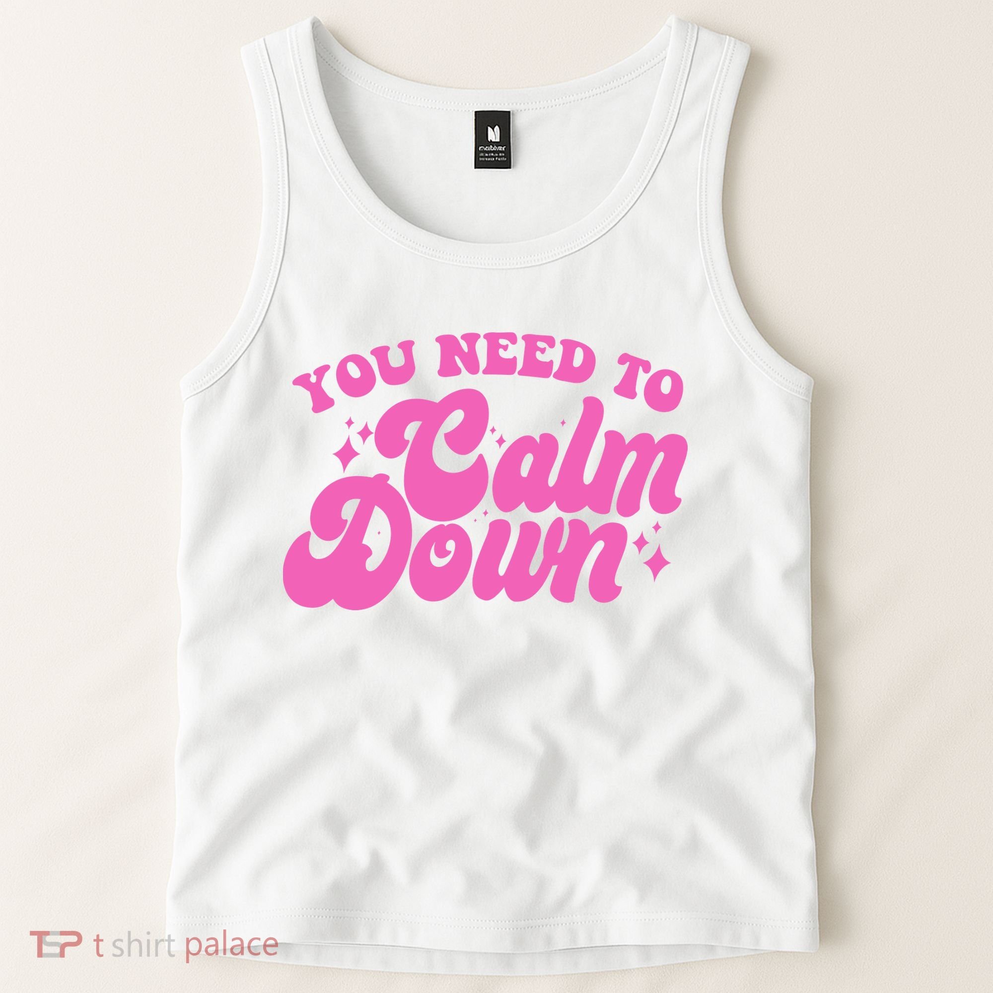 Retro You Need To Calm Down Tank Top