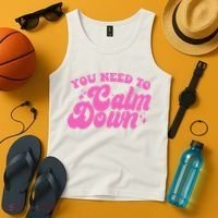 Retro You Need To Calm Down Tank Top thumb 4