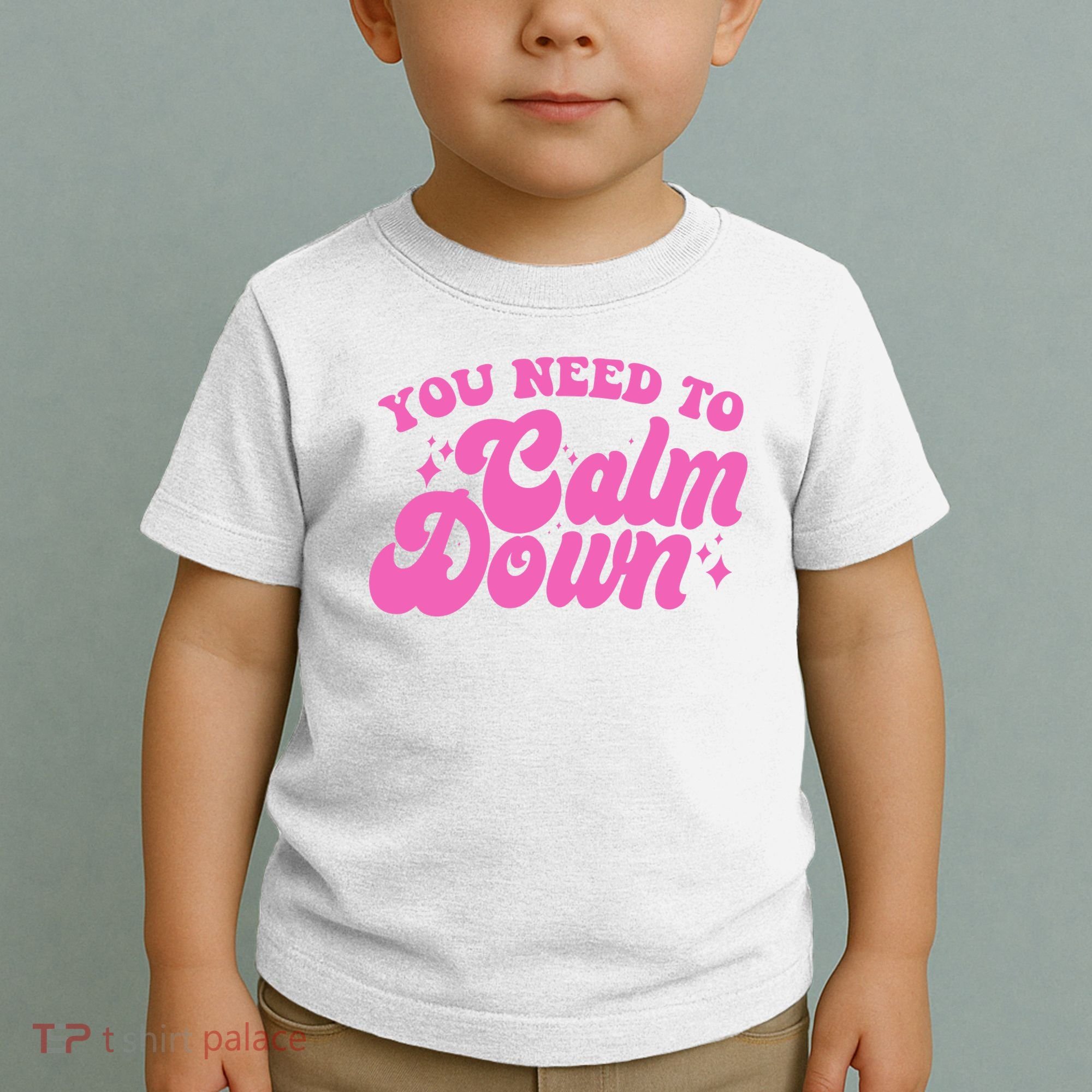 Retro You Need To Calm Down Toddler T-Shirt