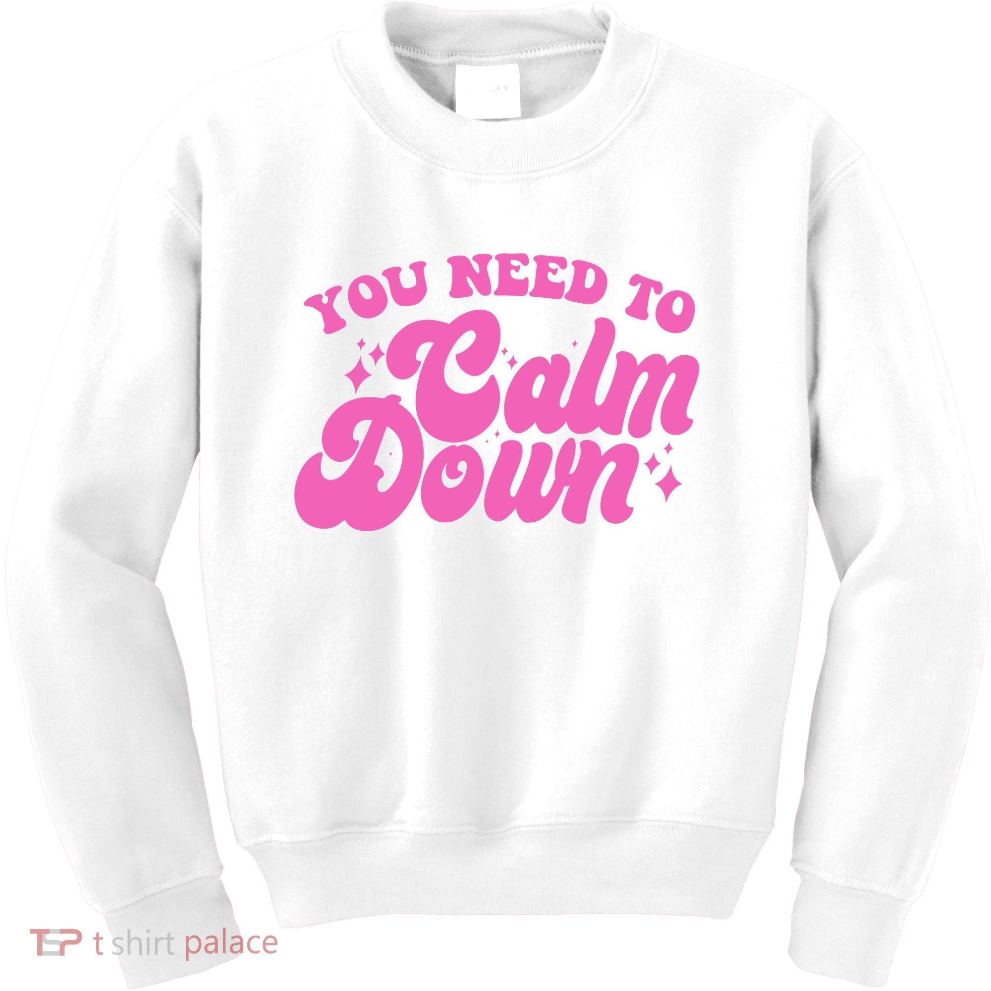 Retro You Need To Calm Down Kids Sweatshirt