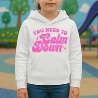 Retro You Need To Calm Down Kids Hoodie thumb 3