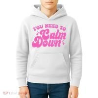 Retro You Need To Calm Down Kids Hoodie thumb 4