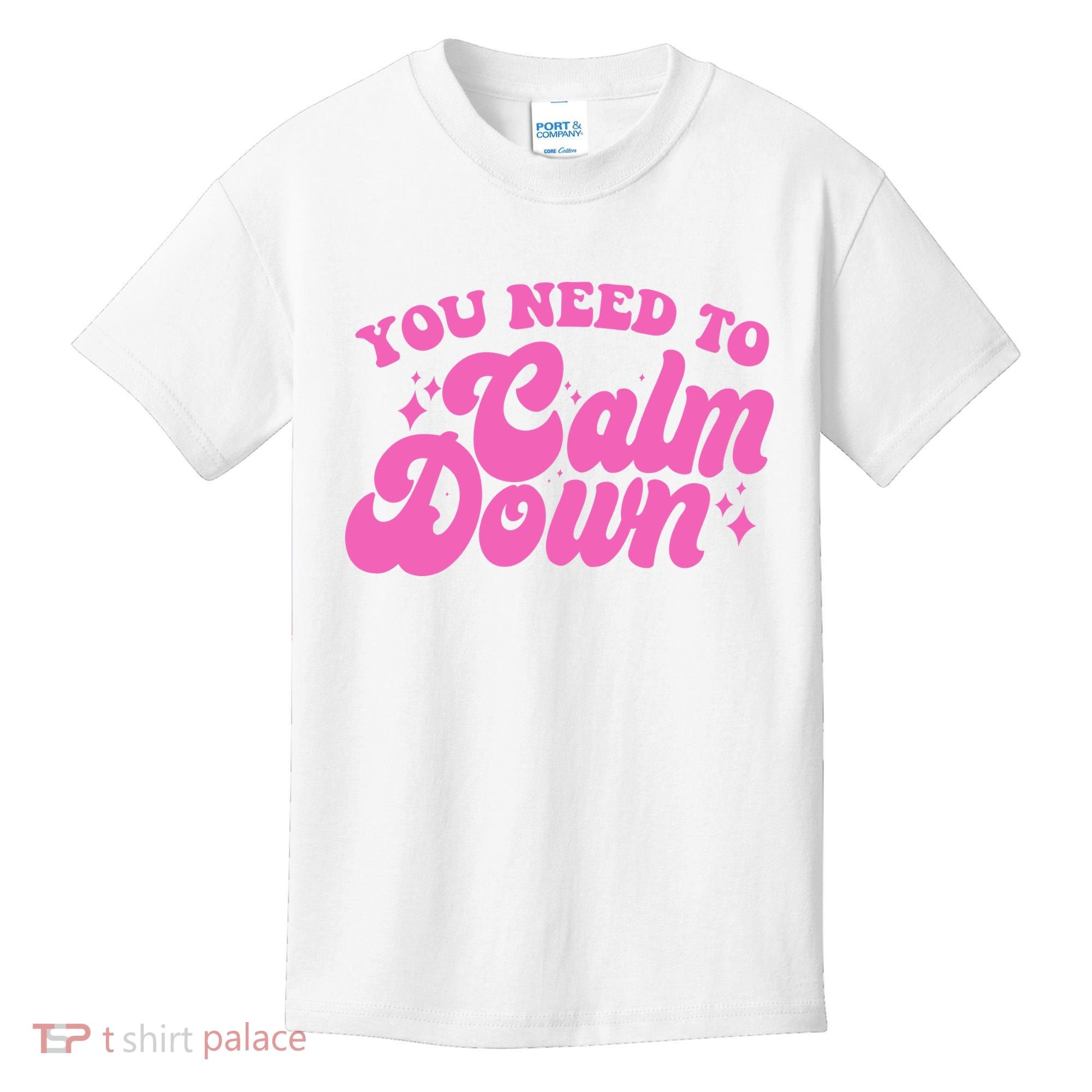 Retro You Need To Calm Down Kids T-Shirt
