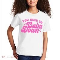 Retro You Need To Calm Down Kids T-Shirt thumb 2