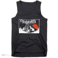 Retro Yosemite National Park Half Dome Tank Top thumb 0