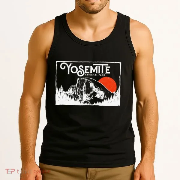 Retro Yosemite National Park Half Dome Tank Top