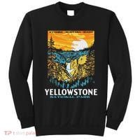 Retro Yellowstone National Park Wpa Style Lower Falls Sweatshirt thumb 0