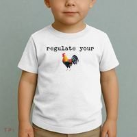 Regulate Your Rooster Funny Toddler T-Shirt thumb 2