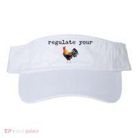 Regulate Your Rooster Funny Visor thumb 0