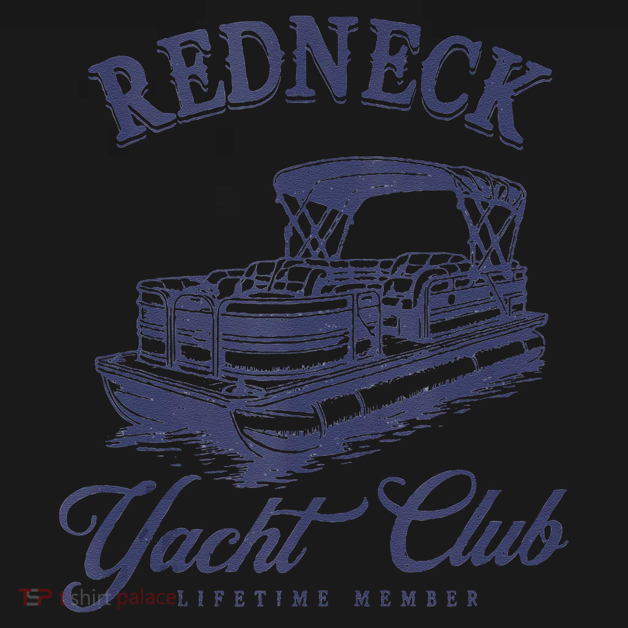 Redneck Yacht Social Club Party In Slow Motion Women's Hoodie
