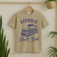 Redneck Yacht Social Club Party In Slow Motion T-Shirt thumb 2
