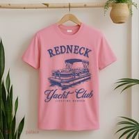 Redneck Yacht Social Club Party In Slow Motion T-Shirt thumb 2