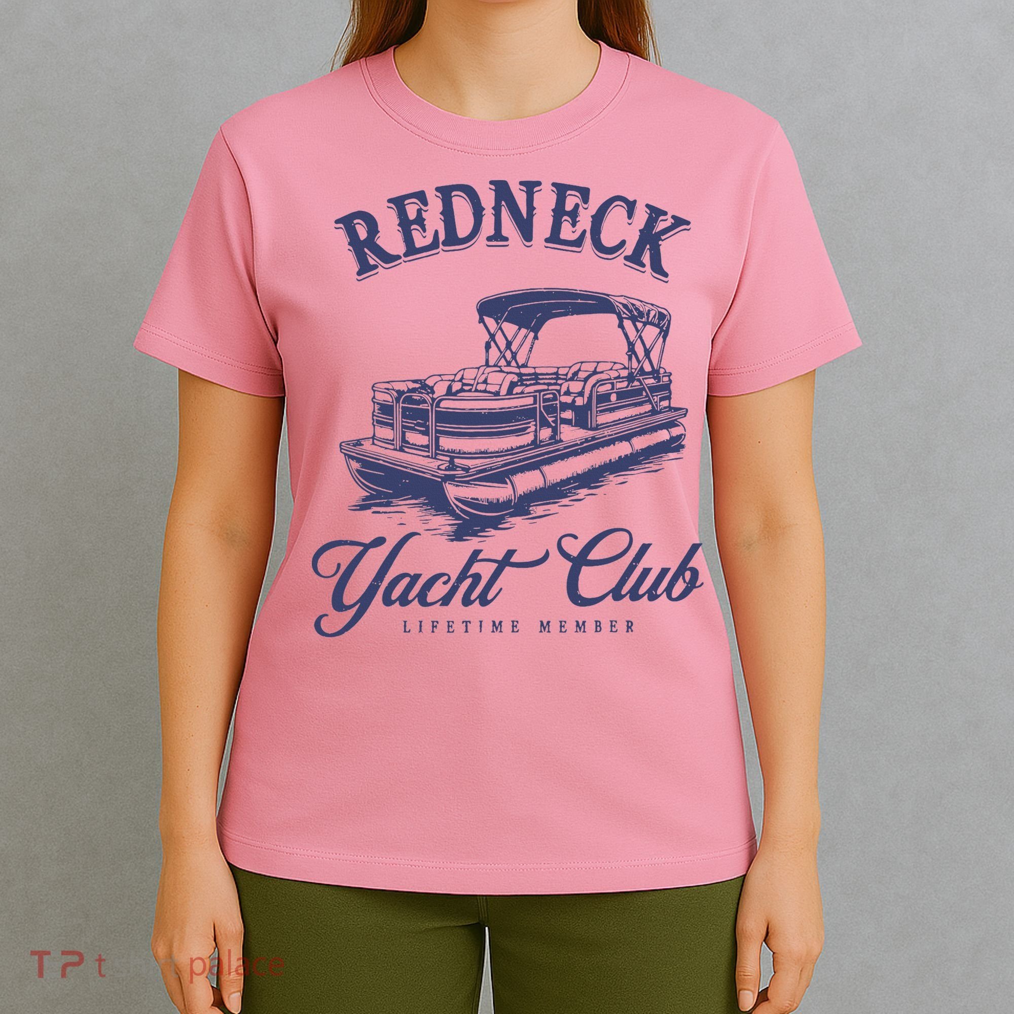 Redneck Yacht Social Club Party In Slow Motion T-Shirt