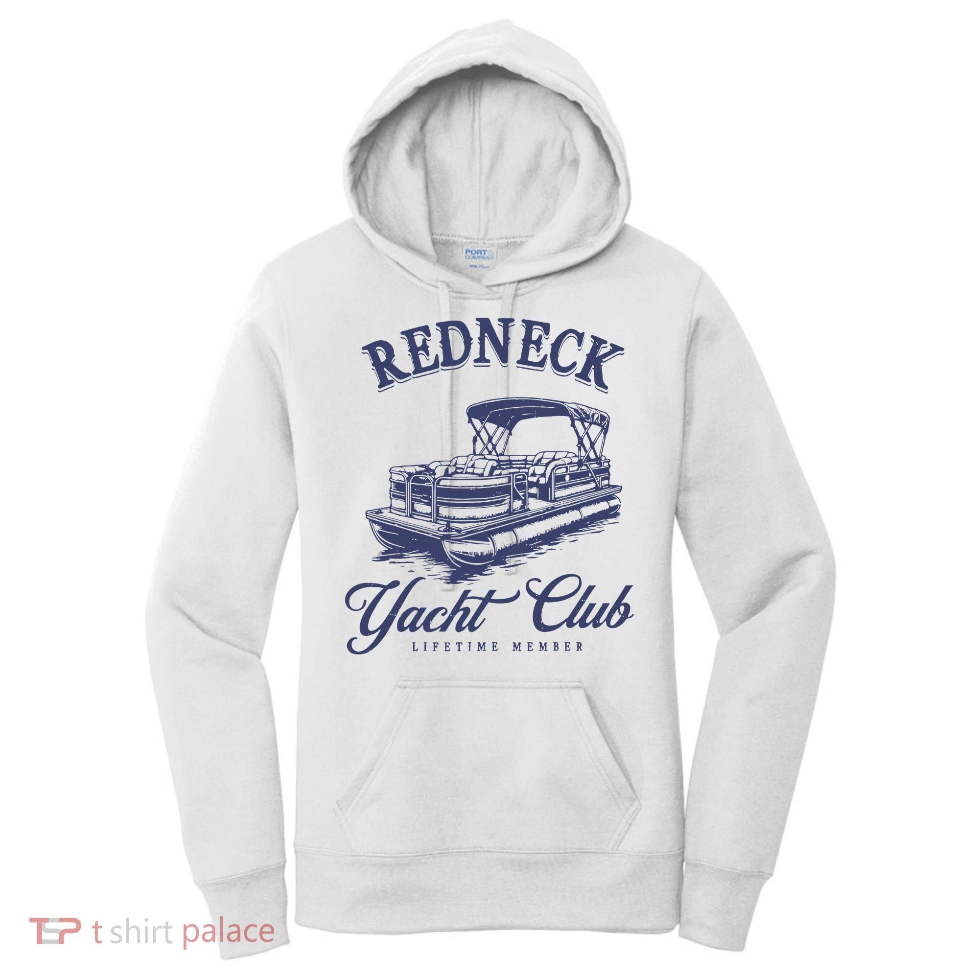 Redneck Yacht Social Club Party In Slow Motion Women's Hoodie