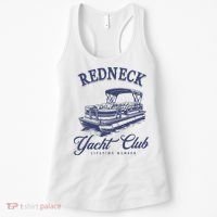 Redneck Yacht Social Club Party In Slow Motion Women's Tank Top thumb 0