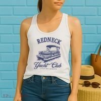Redneck Yacht Social Club Party In Slow Motion Women's Tank Top thumb 2